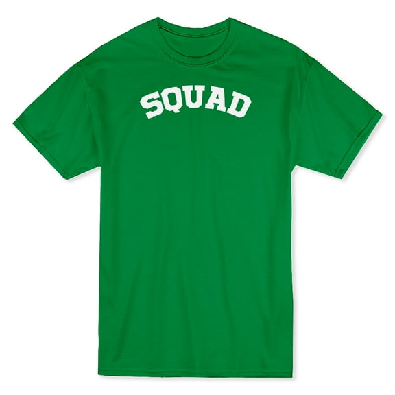 "Squad" Quote Across The Chest Men's T-shirt