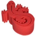 thumbnail image 1 of Ruby Red Paint Face Paint Sponge Brush Holder - Gecko Red, 1 of 1