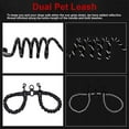 thumbnail image 6 of GUIYANIU 1 Set Two Dog Adjustable Length Dog Lead Rope for Small & Large Dogs, 6 of 7
