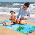 thumbnail image 5 of Yibo Mermaid Beach Towel Super Soft Beach Blanket Pool Travel Swimming Bath Shower Towel, 5 of 7