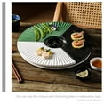 thumbnail image 2 of PBPBOX Green Ceramic Sushi Plate for Home Use Elegant and Simple Design Smooth Surface Easy to .5 inches, 2 of 8