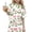 Multicolor-09, variant on Ugoldhm Girls' Summer 2-Piece Set, Short Sleeve T-Shirt and Shorts, 3-15 Years Clothes, Flower Fruit Print