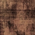thumbnail image 1 of Ahgly Company Indoor Square Abstract Brown Modern Area Rugs, 6' Square, 1 of 4