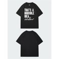 thumbnail image 5 of Thats A Horrible Idea Men’s & Big Men’s Graphic Tee with Short Sleeves, Sizes M-3XL, 5 of 9