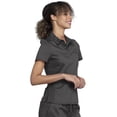 thumbnail image 6 of Cherokee Workwear Revolution Women's Scrubs Top Snap Front Polo WW698, 6 of 7