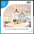thumbnail image 4 of LED light Bulb lamp Holder Converters Adapter Flexible E27 to E27 20cm Length Flexible Extend Socket, 4 of 5