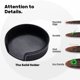 thumbnail image 5 of Posavasos de cuero de 6 piezas, posavasos Happy Ratatouille para bebidas, posavasos para tazas, regalo de inauguración de la casa, ideal para la decoración del hogar, 5 of 7