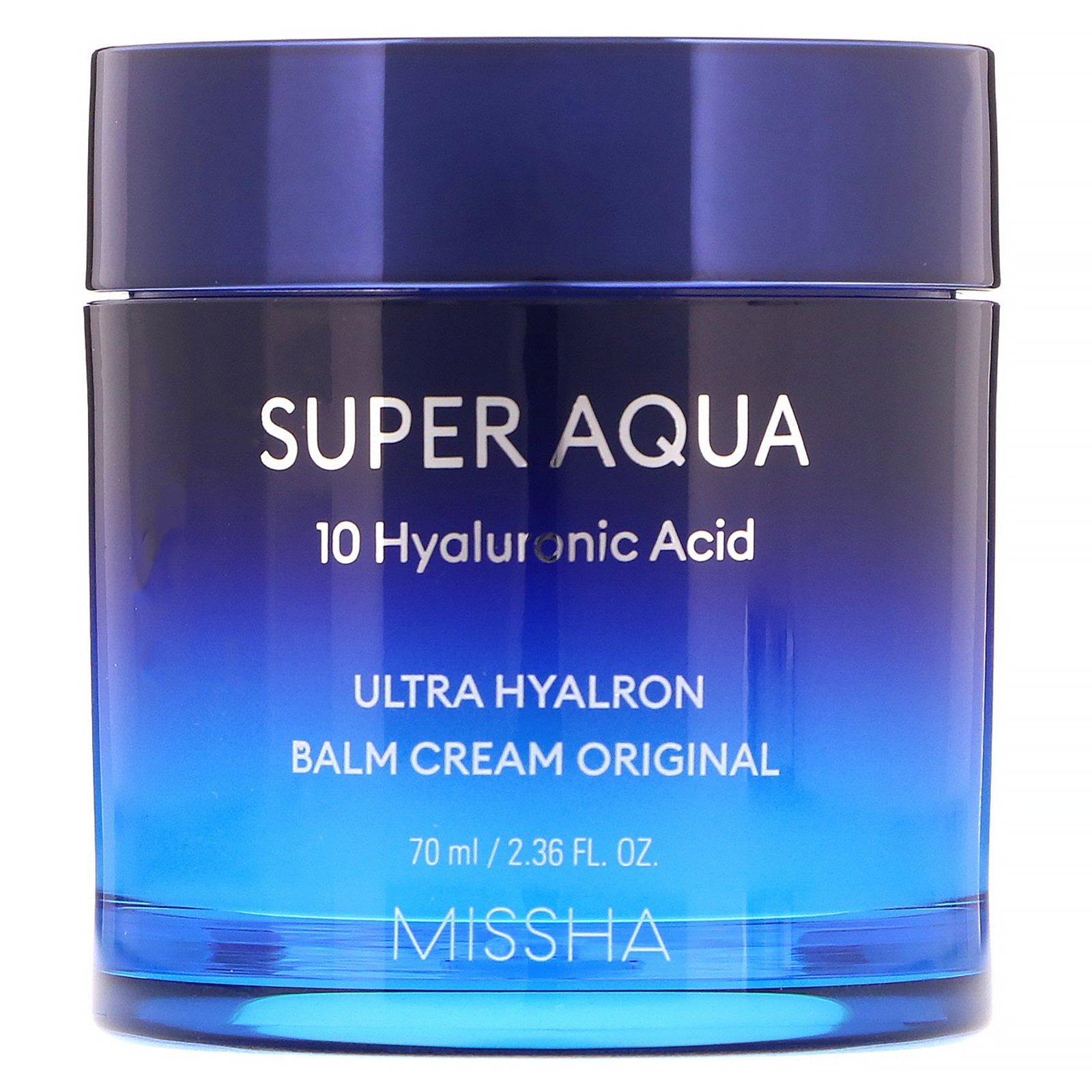 Super Aqua, Ultra Hyalron Balm Cream Original, 2.36 fl oz (70 ml ...