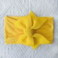 thumbnail image 2 of WUANDIXFA Headband Bows for Baby Girls Baby Bows Headbands Soft Nylon Hairbands Hair Accessories for Baby Girls Infant Toddler,Yellow,One Size, 2 of 5