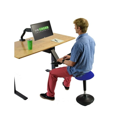 Wobble Stool Standing Desk Balance Chair For Active Sitting Tall Ergonomic Adjustable Height Swiveling Leaning Perch Perching Sit Stand High Computer Swivels 360 S Kids Canada Wobble Stool Standing Desk Balance, High Office Chair For Standing Desk