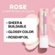 thumbnail image 3 of Lápiz labial wet n wild Rose, reconfortante, brillante, rojo natural, 3 of 7
