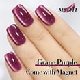 thumbnail image 4 of Set de esmaltes de uñas Double Rhythm Cat Eye Gel, 6 colores, 7,5 ml, 4 of 9