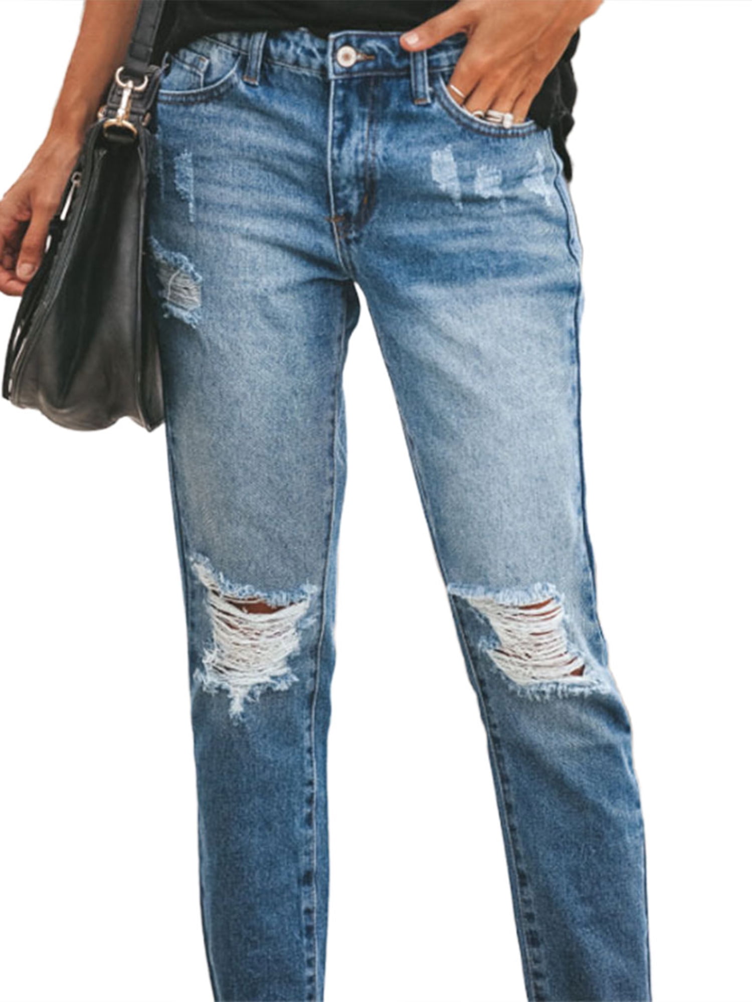 cute distressed jeans