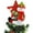 Red Green, variant on Elf Tree Topper Christmas Decorations,Unique Funny Xmas Plush Stuffed Elf Hugger Decor for Christmas Tree Wine Bottle Curtain Ornaments,Red Green