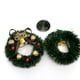 thumbnail image 4 of Accesorios De Casa De Muñecas De Puertas En Miniatura De Navidad única Hermosa Decoración Elegante Para La Fiesta De Navidad En Miniatura Garden Diy Carbon Ribbon Metal De, 4 of 8