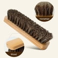 thumbnail image 6 of Horsehair and Wooden Car Interior Cleaning Brush for Detailed Car Maintenance, 6 of 8