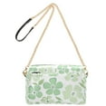 thumbnail image 2 of FORMRS Women Crossbody Purse with Chain Strap Vegan Leather Shoulder Handbag, Green Floral, 2 of 7