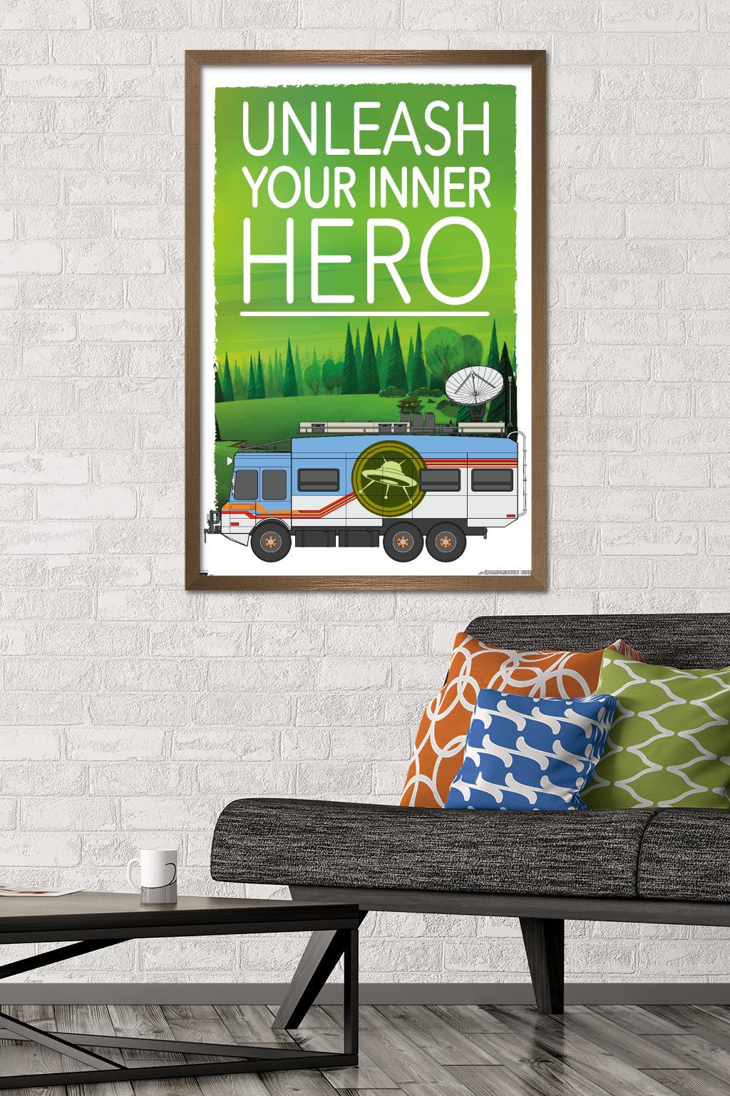 Ben 10 - Go Hero Wall Poster, 22.375" x 34", Framed - image 2 of 5