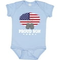 thumbnail image 3 of Inktastic Military Proud Son US Flag Boys or Girls Baby Bodysuit, 3 of 5