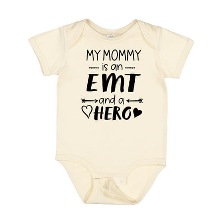 

Inktastic My Mommy is an EMT and a Hero Gift Baby Boy or Baby Girl Bodysuit