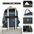 thumbnail image 3 of FORMRS Mini Backpack Purse for Women Quilted Travel Daypack Casual Shoulder Bag, Dark Star Map, 3 of 7