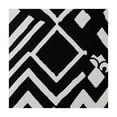 thumbnail image 4 of WYYP Geometric Shapes Black and White Pattern Square Tablecloth for Outdoor Picnic Camping and Indoor Kitchen Dining Party 100% Polyester Fiber 46*46, 4 of 8