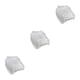 thumbnail image 3 of Yuarrent La bolsa de basura de cocina de malla de filtro de fregadero más nueva evita que el fregadero se obstruya blanco 9*9 cm Type1 NO1, 3 of 6