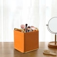 thumbnail image 4 of LADIGASU Penholder Leather Square Pen,Desktop Stationery Storage Box,Office Accessories Storage Box,Home Large-Capacity Pen, 4 of 8