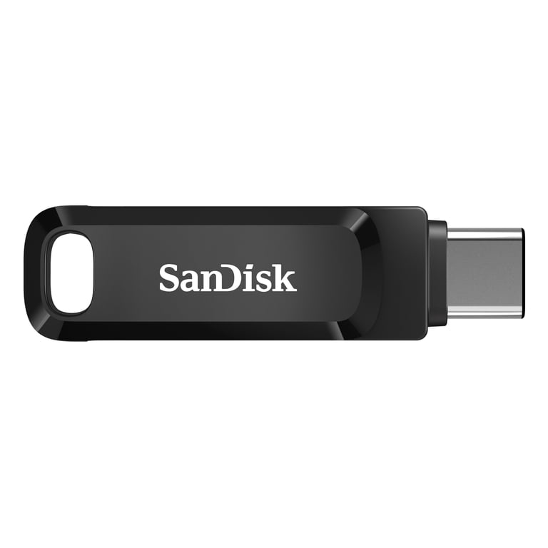 SanDisk 64GB Ultra Dual Drive Go USB Type-C Flash Drive, 2-in-1