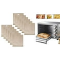 thumbnail image 2 of 10 Pack Versatile Toast Bags Efficient Baking Bags Reusable Toasted Sandwich Bag, 2 of 11
