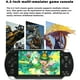 thumbnail image 2 of Consola de videojuegos portátil JM 8 GB 128 bits 4,3 pulgadas en blanco X6, 2 of 6