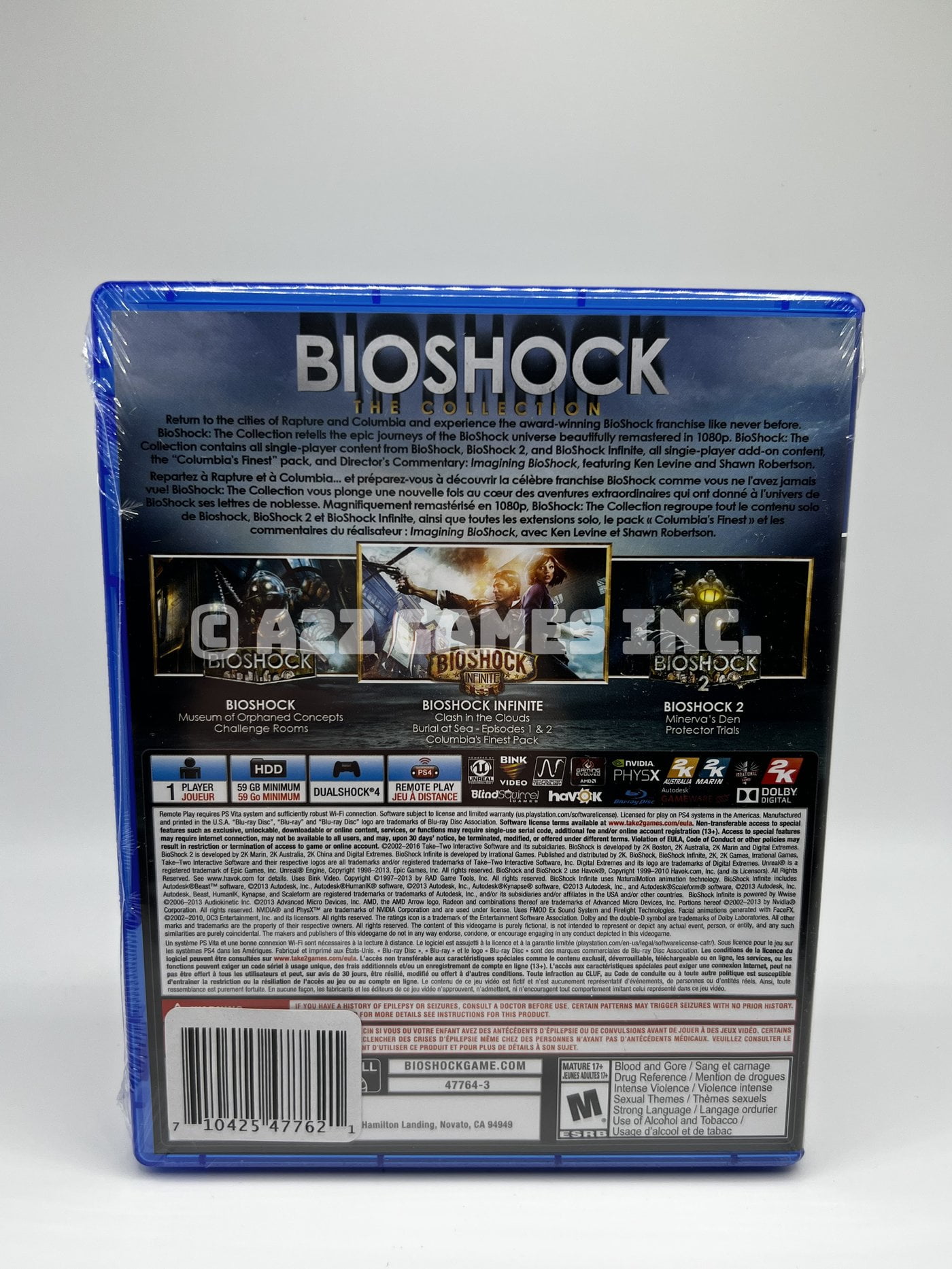 BioShock: The Collection - Sony Playstation 4, PS4 