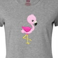 thumbnail image 4 of Inktastic Cute Flamingo, Baby Flamingo, Pink Flamingo, Bird Women's T-Shirt, 4 of 5