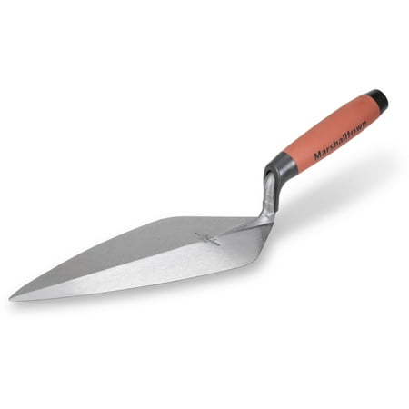 MARSHALLTOWN 33 11FG London Brick Trowel, 11 x 4.875 Inch Masonry Finishing Tool with DuraSoft Handle, Made in the USA