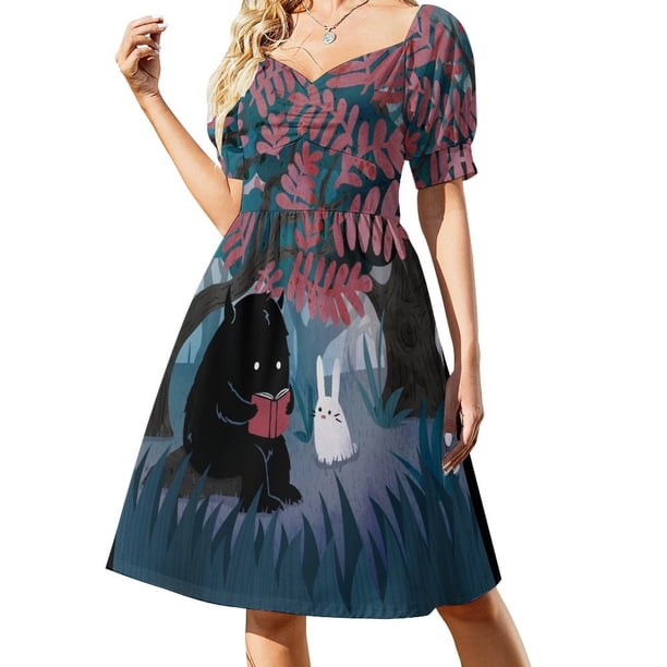 Vestido de manga corta Another Quiet Spot vestidos para mujer ropa de mujer vestido de cumpleaños para mujer Vestido