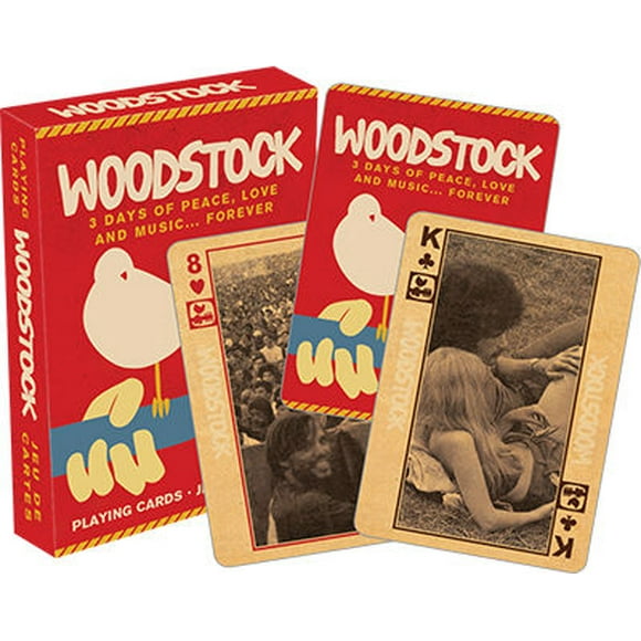 Woodstock Cartes à Jouer Pont Unique