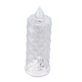 thumbnail image 2 of Night Light Candle Romantic Decorative Night Light Battery Powered Student Dormitory Night Lamp Battery Type(2xAA Batteries) Without Base, 2 of 8