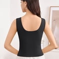 thumbnail image 5 of zbxnLI Women's Scoop Neck Tank Tops Sleeveless Slim Soft Solid Color Breathable Stretchy Summer Casual Basic Fashion Top, 5 of 6