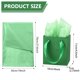 thumbnail image 2 of Bolsas de regalo Tenare, 12 unidades, minipapel verde, 10 x 7 x 11 cm, 2 of 7