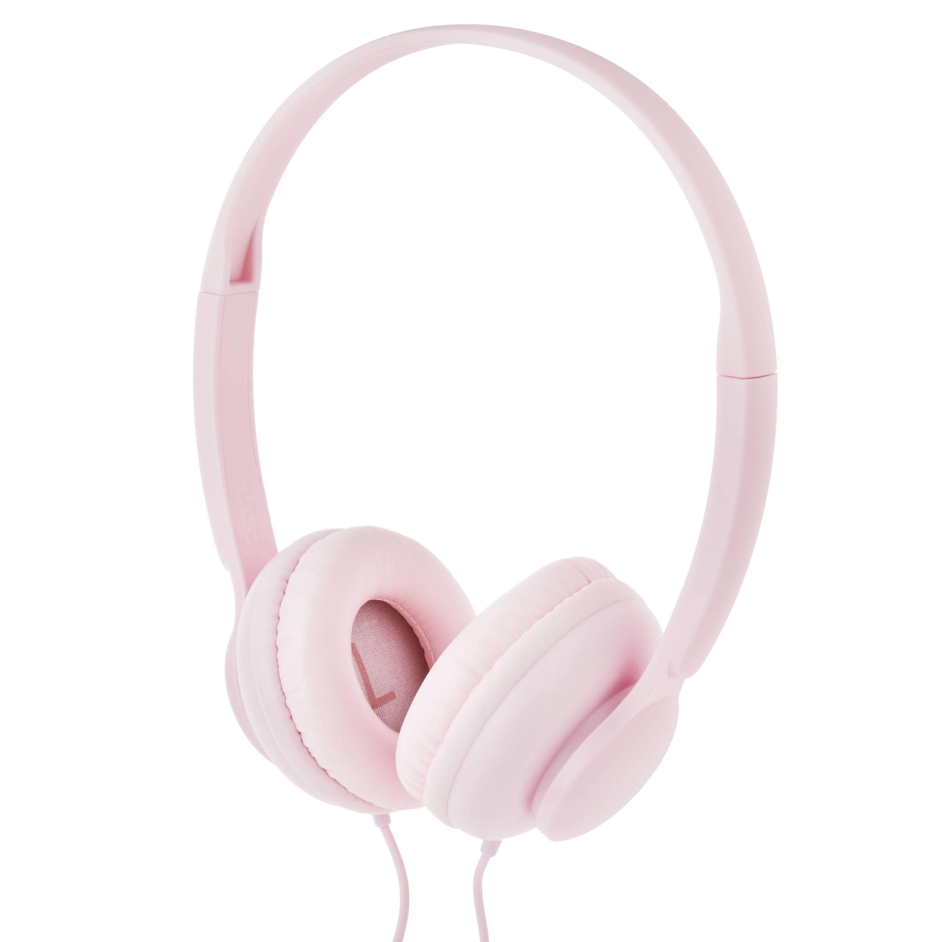 Onn. On Ear Wired Headphones - Pink