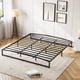 thumbnail image 1 of 25 cm King Estructura de Cama Plataforma Metálica de Alta Resistencia, Base para Colchón Convexa Antideslizante, Sin Ruido, Sin Necesidad de Box Spring, 1 of 8