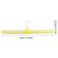 thumbnail image 2 of LEORX 10pcs Clothes Hanger Heavy Duty Plastic for Children Clothes Home Use, 2 of 6