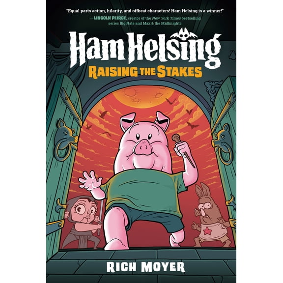 Pre-Owned Ham Helsing #3: Raising the Stakes: (A Graphic Novel) (Hardcover) 0593308999 9780593308998