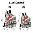 thumbnail image 2 of FORMRS Mini Backpack Purse for Women Quilted Travel Daypack Casual Shoulder Bag, Black Illusionary Boat, 2 of 7