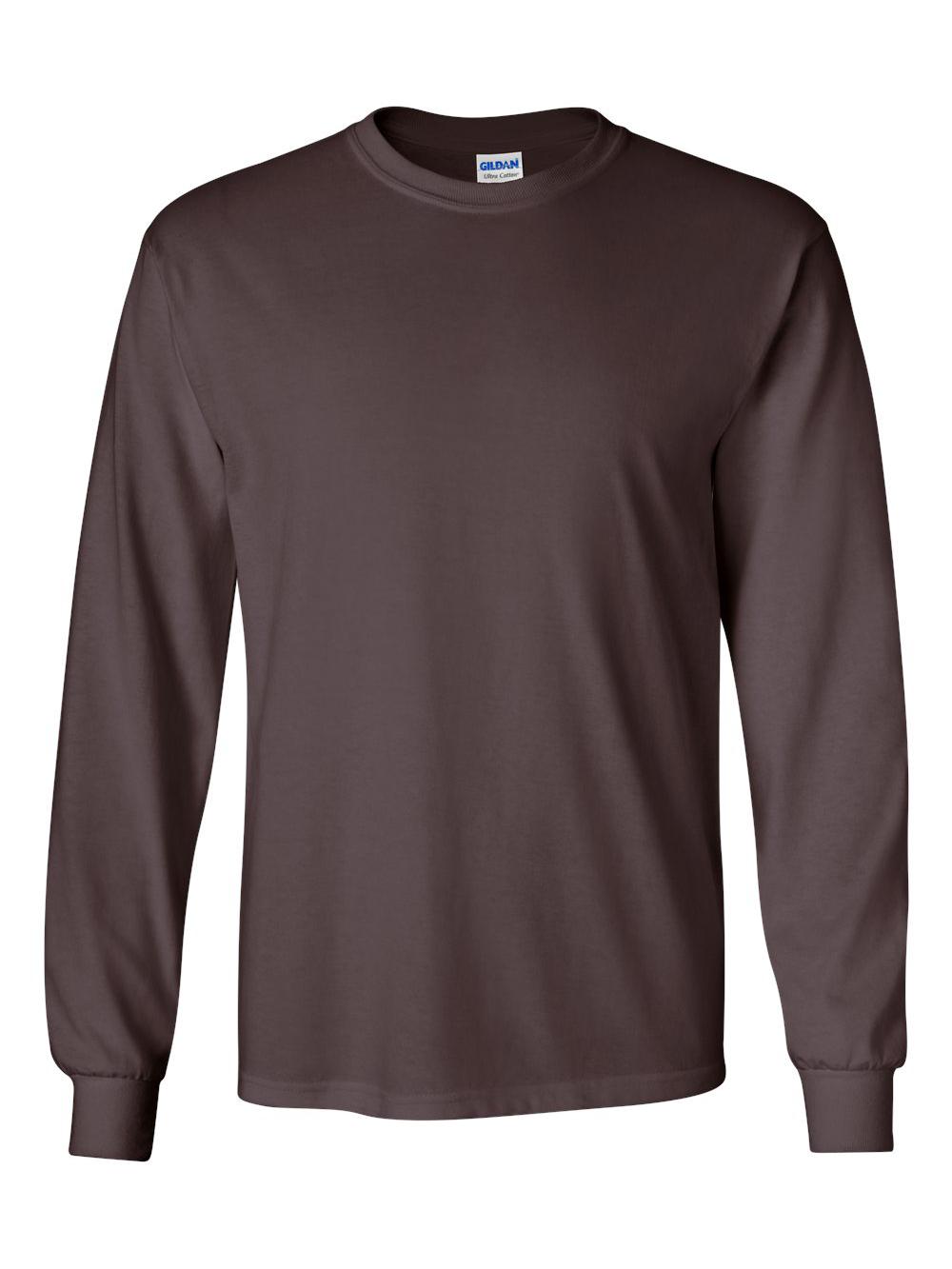 Style G2400 Gildan Men's Ultra Cotton Long Sleeve T-Shirt 