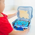 thumbnail image 2 of Wildkin Kids Reusable Food Container Bento Box (Trains, Planes & Trucks), 2 of 7