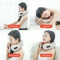 thumbnail image 6 of MERILER U-Shaped Neck Massage Pillow with Heat and Vibration: Rechargeable Memory Foam Support for Neck, Back, and Legs, 6 of 7