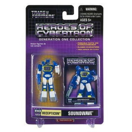 Transformers Heroes of Cybertron G1 Collection Soundwave Figure