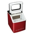 thumbnail image 2 of Frigidaire 40lbs Compact Clear Square Ice Maker with Window - Red Stainless Steel, 2 of 3