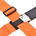 thumbnail image 3 of Luggage Straps Suitcase Belts with 2 Buckles, 2Mx5cm Cross Adjustable PP Travel Packing Accessories Orange 2Pcs, 3 of 6